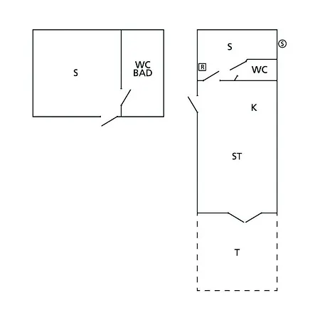 2 Bedroom Beautiful In Prázdninový dům